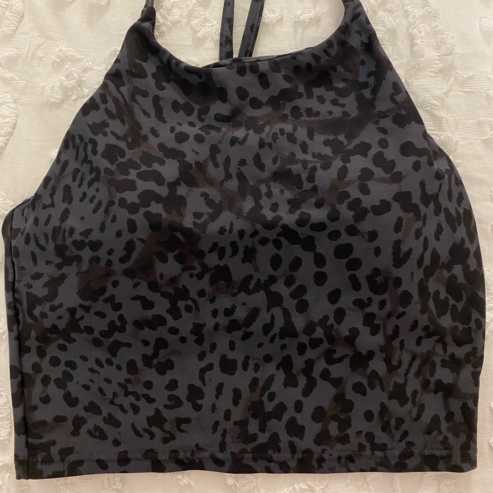 Longline Workout Crop Tank
